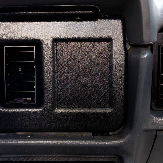 HVAC Controls Delete Panel for 1979 - 1986 Ford Mustang