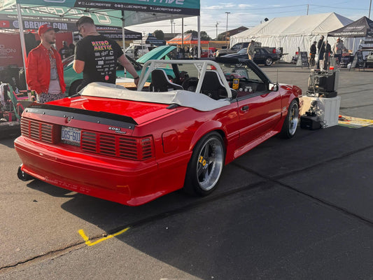 79-93 Mustang Coupe/Convertible Ducktail Spoiler (Carbon Fiber)