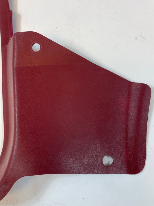 90-93 Ford Mustang Toe Kick Panel Left Hand OEM (Scarlet)