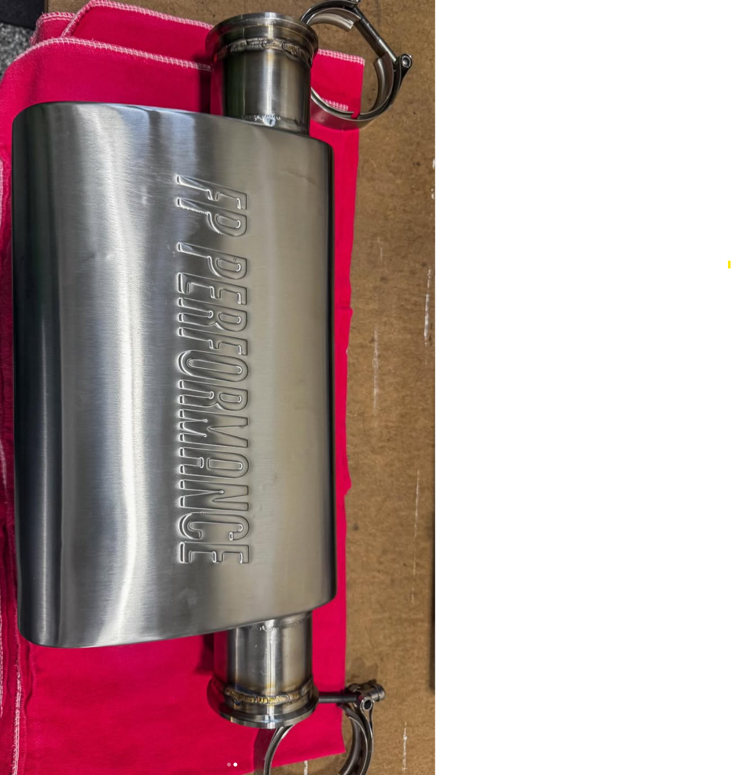 FP Performance Street Series Chambered Muffler – Mustang Cobra IRS (PRE-ORDER NOW)