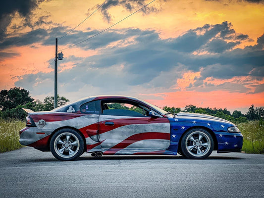1994-1998 SN95 Mustang Rear Spoiler (Beadless Version)