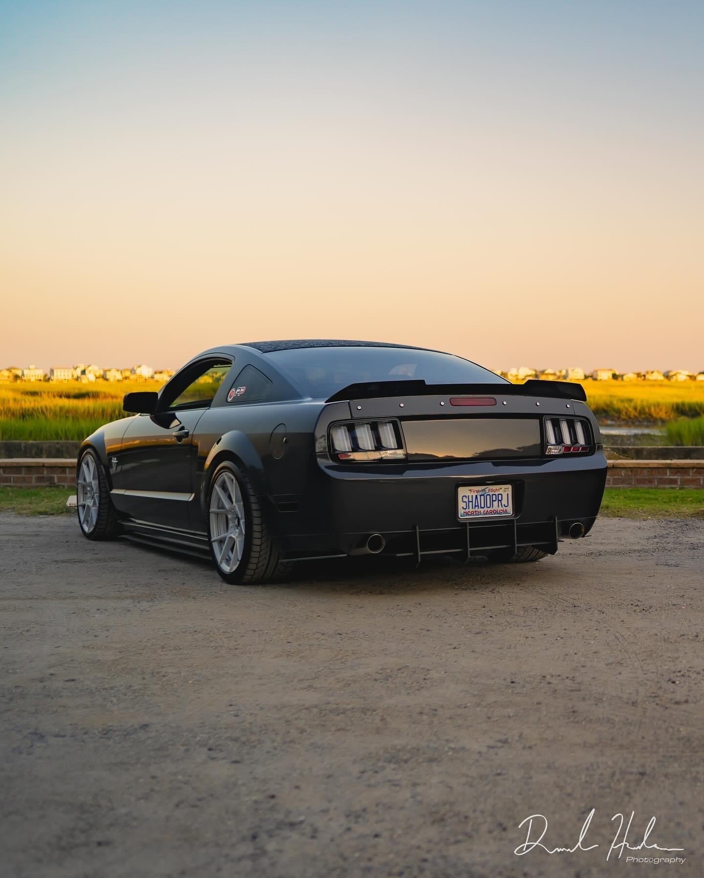 2005-2009 S197 Mustang Rear Ducktail Spoiler (Beadless Version)