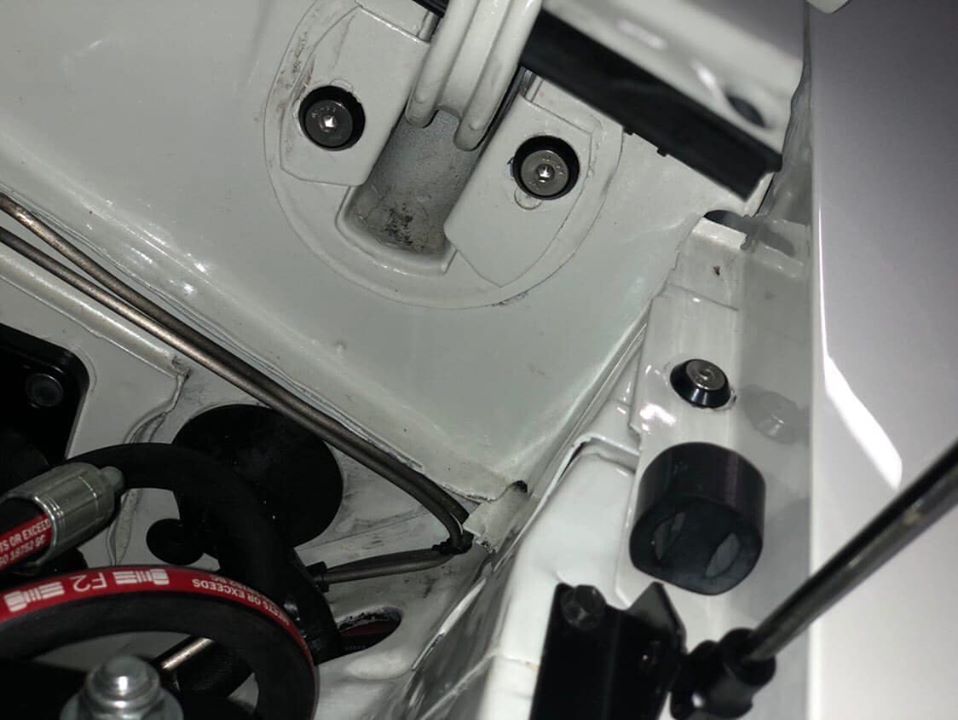 1986-1993 Mustang Mustang Engine Bay Full Kit (Black Washers, Flat Head Bolts)