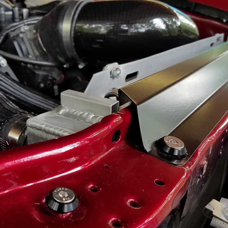 1986-1993 Mustang Mustang Engine Bay Full Kit (Black Washers, Socket Cap Bolts)