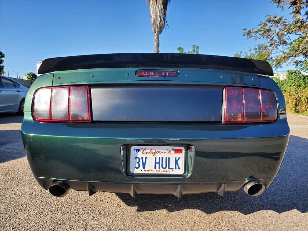 2005-2009 S197 Mustang Rear Ducktail Spoiler (Welded Version)