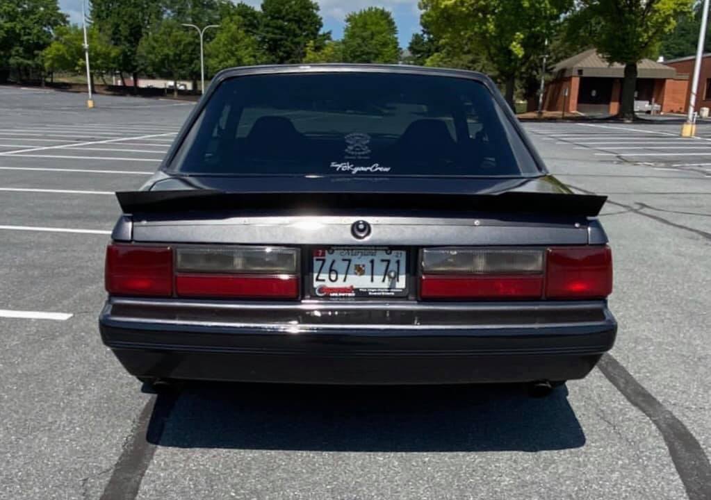 79-93 Mustang Coupe/Convertible Center Cut Ducktail Spoiler (Welded Version)