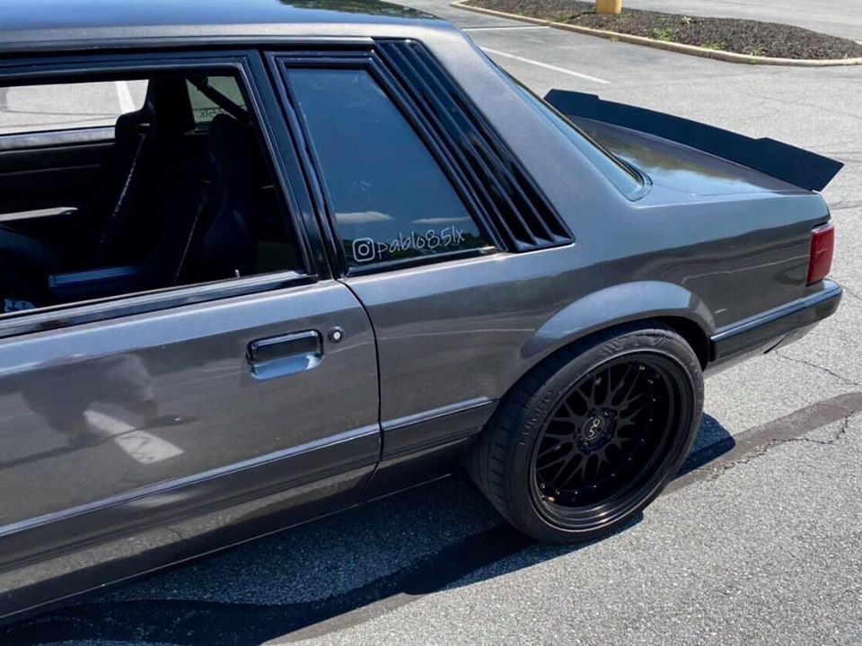 79-93 Mustang Coupe/Convertible Center Cut Ducktail Spoiler (Welded Version)