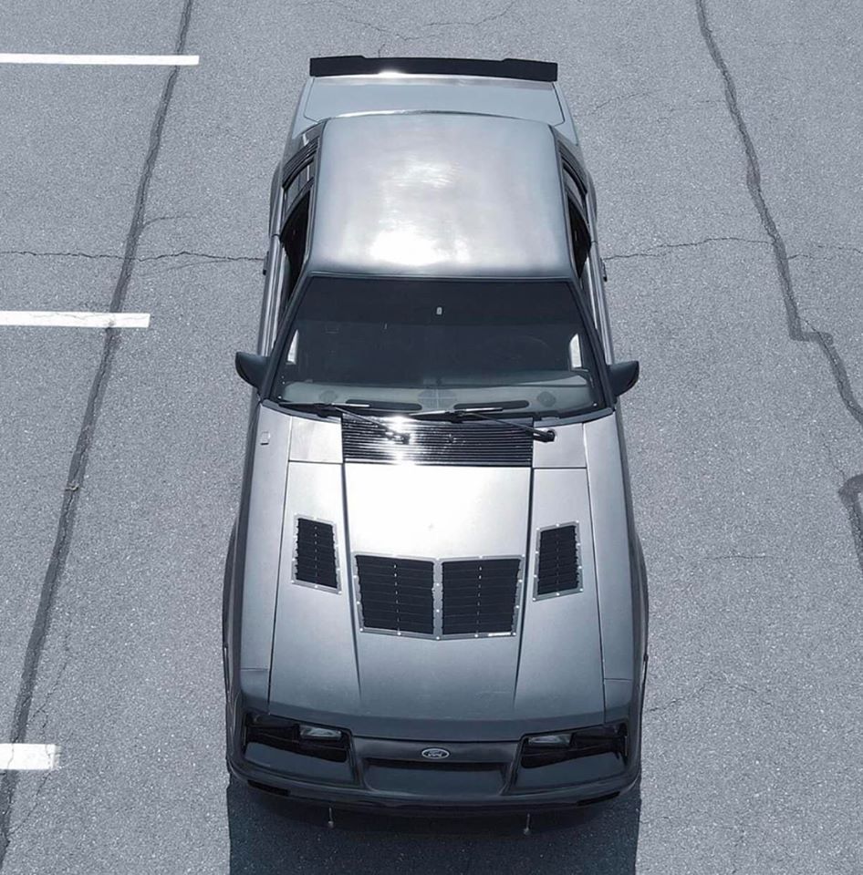 79-93 Mustang Coupe/Convertible Center Cut Ducktail Spoiler (Welded Version)