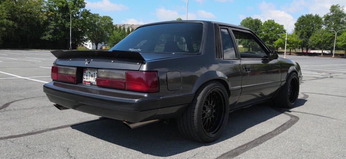 79-93 Mustang Coupe/Convertible Center Cut Ducktail Spoiler (Welded Version)