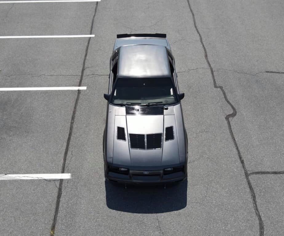 79-93 Mustang Coupe/Convertible Center Cut Ducktail Spoiler (Welded Version)