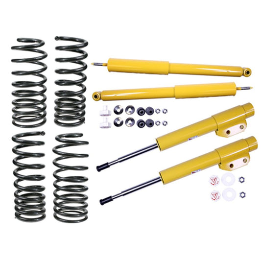 Koni Sport Adjustable Strut And Shock Kit With Eibach Coil Springs Mustang V8 Convertible 1979-1993