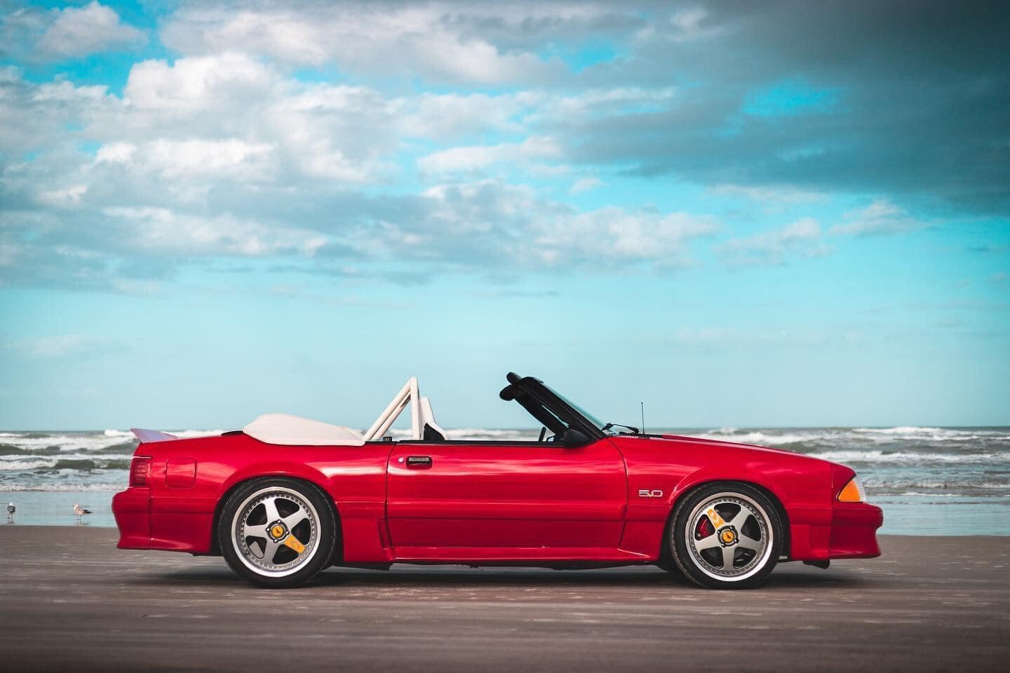 79-93 Mustang Coupe/Convertible Ducktail Spoiler (Beadless Version)