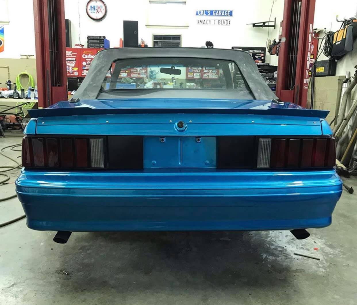 79-93 Mustang Coupe/Convertible Center Cut Ducktail Spoiler (Welded Version)