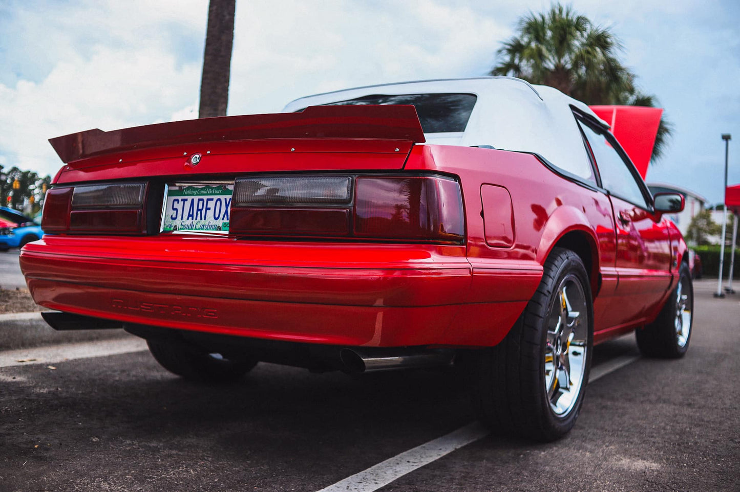 79-93 Mustang Coupe/Convertible Center Cut Ducktail Spoiler (Beadless Version)
