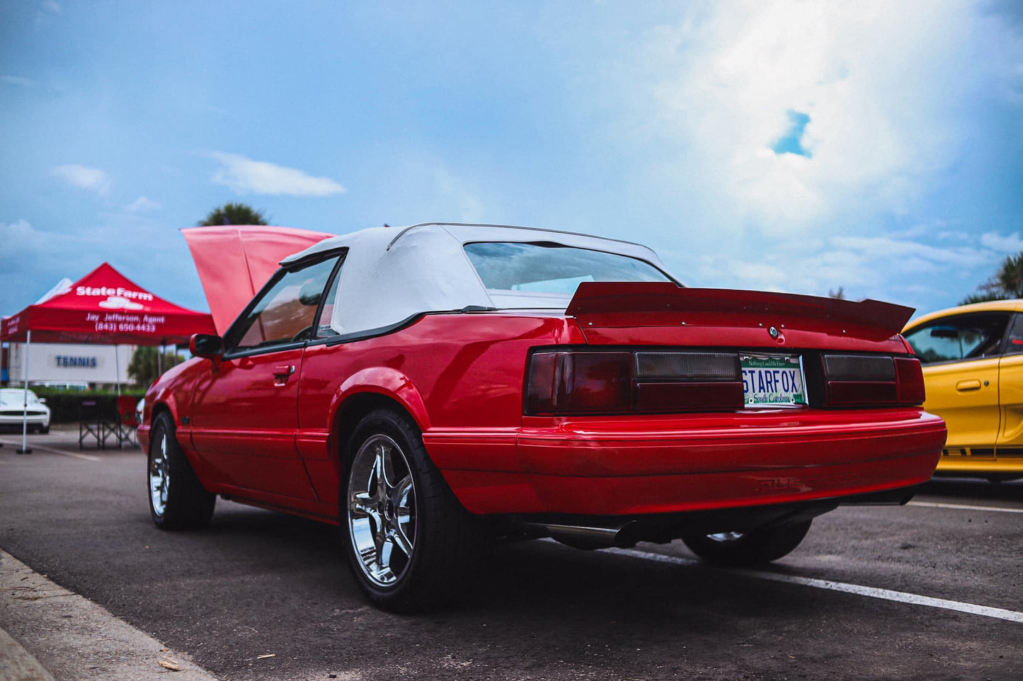 79-93 Mustang Coupe/Convertible Center Cut Ducktail Spoiler (Beadless Version)