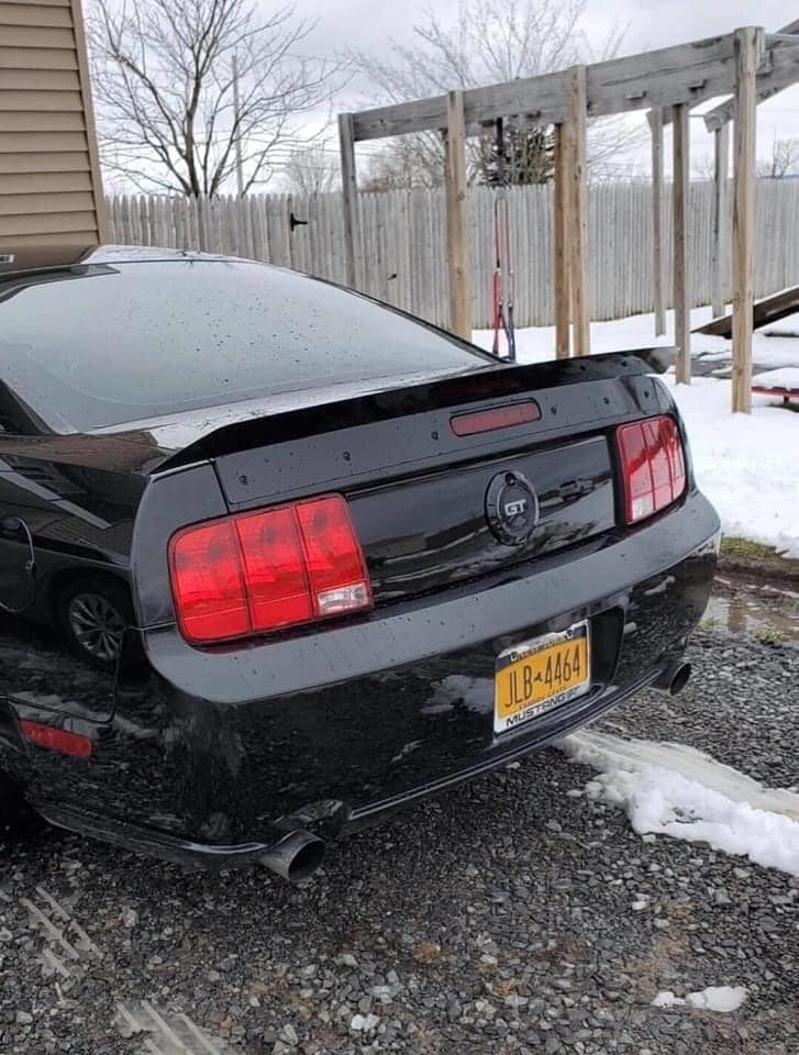 2005-2009 S197 Mustang Rear Ducktail Spoiler (Beadless Version)