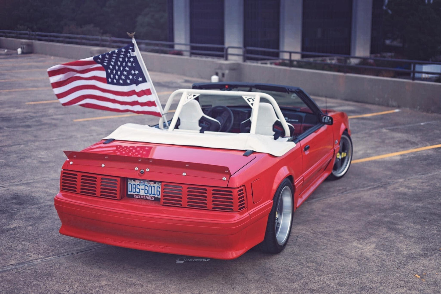 79-93 Mustang Coupe/Convertible Ducktail Spoiler (Beadless Version)