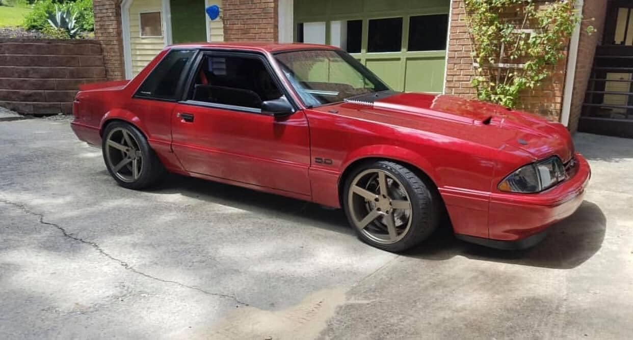 79-93 Mustang Coupe/Convertible Ducktail Spoiler (Welded Version)