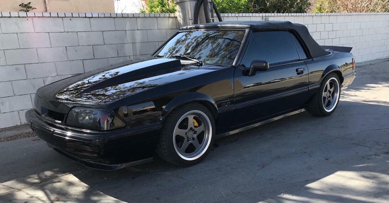 79-93 Mustang Coupe/Convertible Ducktail Spoiler (Beadless Version)