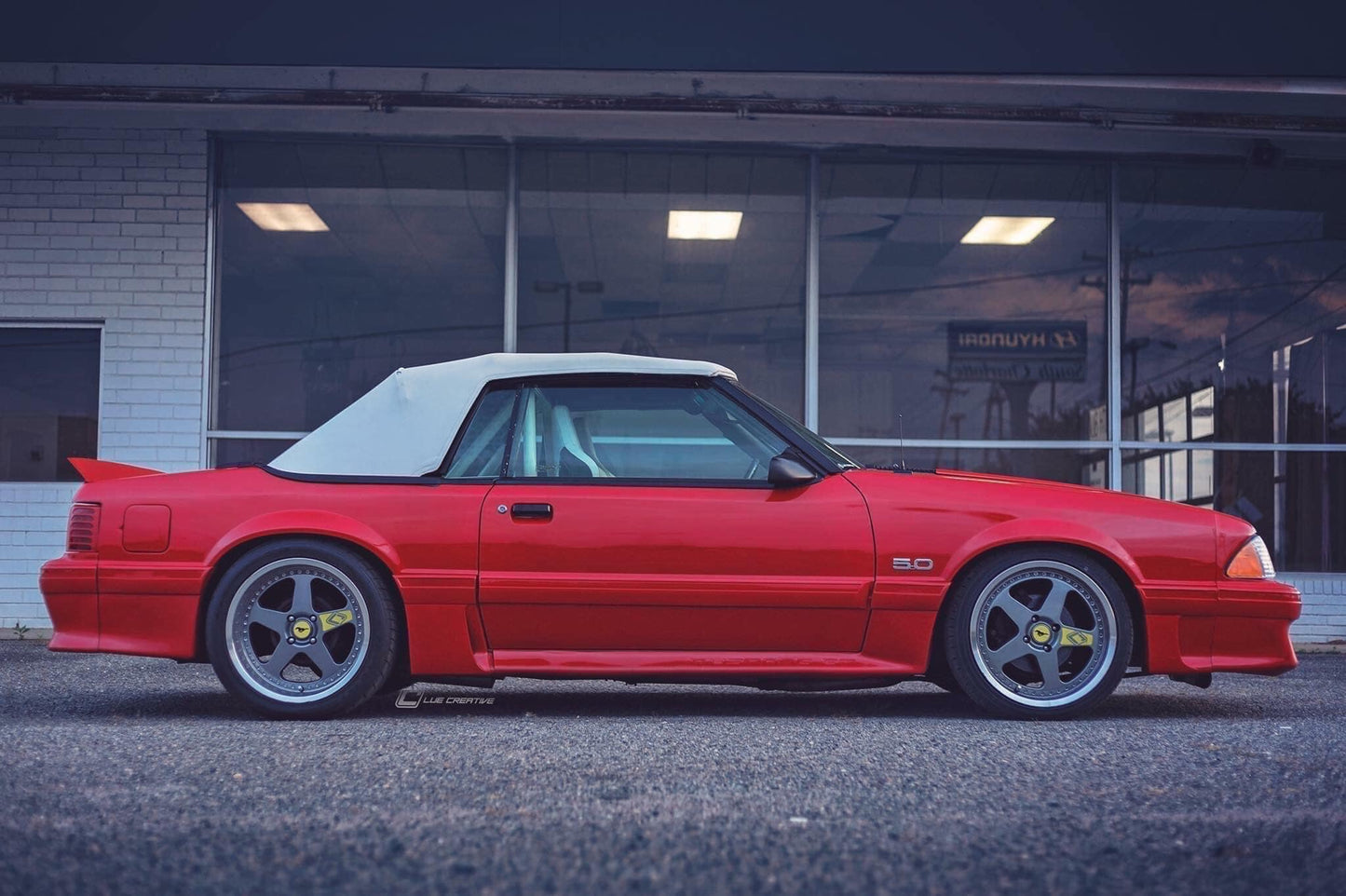 79-93 Mustang Coupe/Convertible Ducktail Spoiler (Beadless Version)