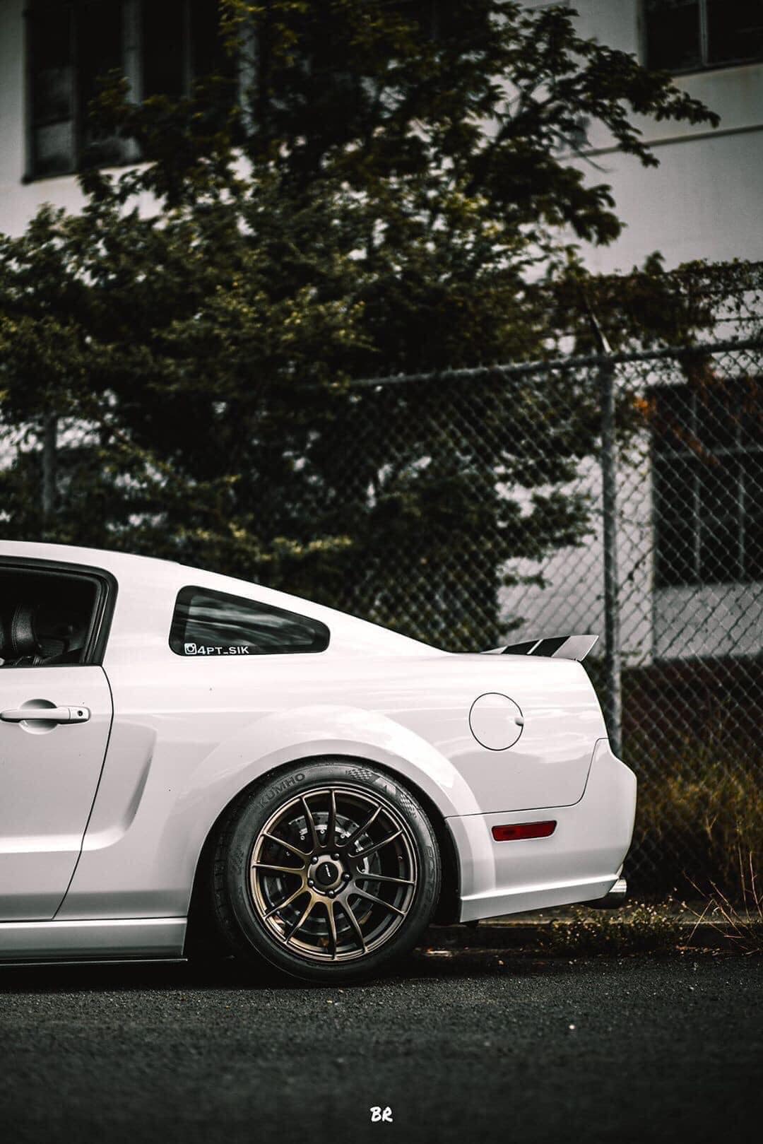 2005-2009 S197 Mustang Rear Ducktail Spoiler (Welded Version)