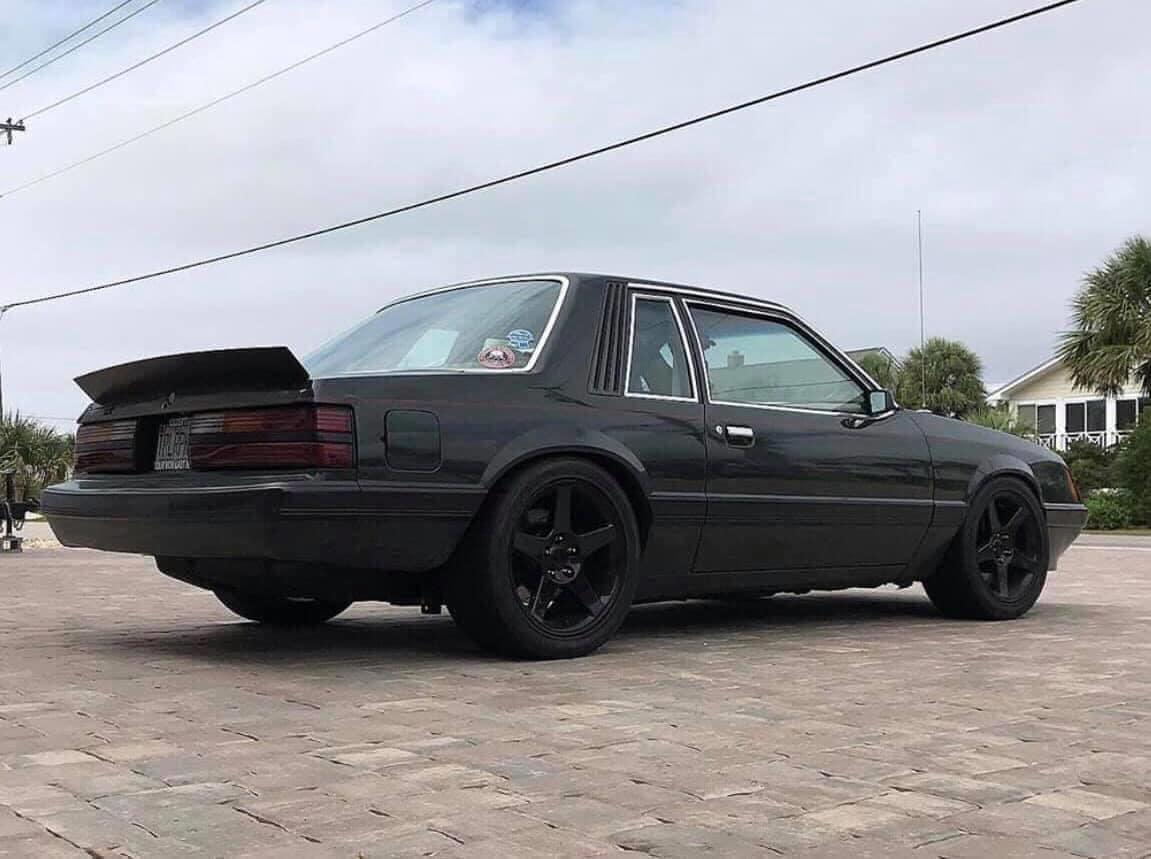 79-93 Mustang Coupe/Convertible Ducktail Spoiler (Welded Version)