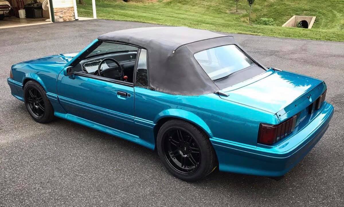 79-93 Mustang Coupe/Convertible Center Cut Ducktail Spoiler (Welded Version)