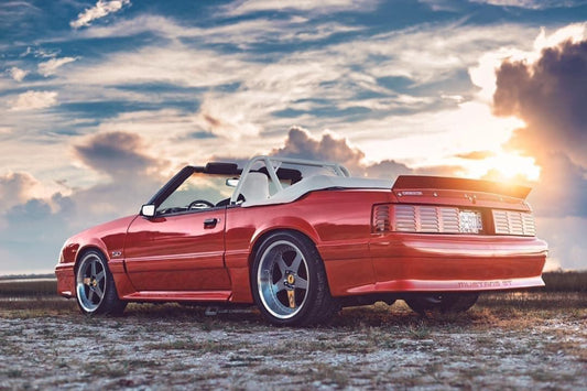 79-93 Mustang Coupe/Convertible Ducktail Spoiler (Beadless Version)