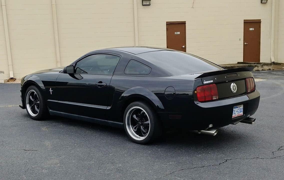 2005-2009 S197 Mustang Rear Ducktail Spoiler (Welded Version)