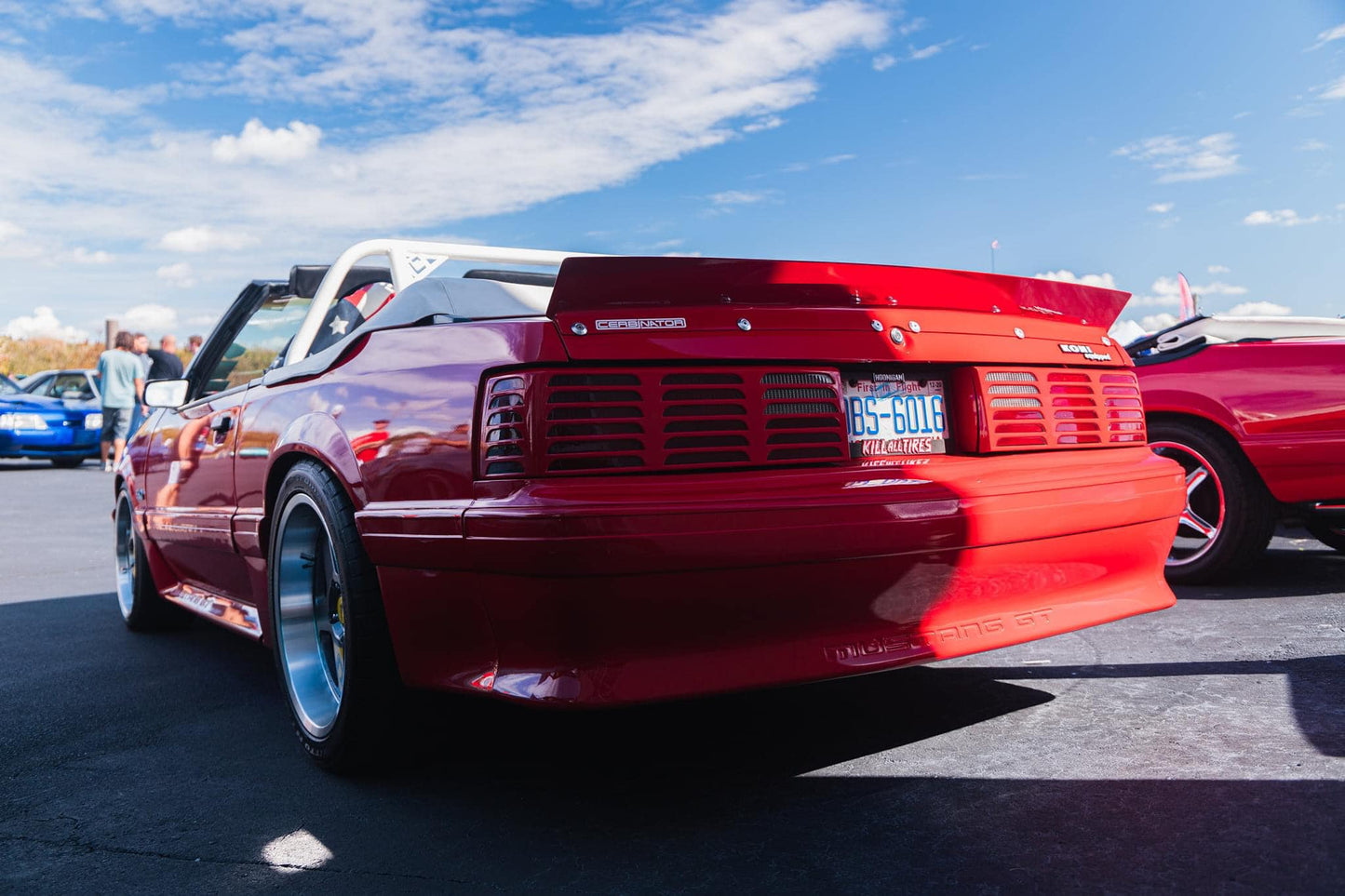 79-93 Mustang Coupe/Convertible Ducktail Spoiler (Beadless Version)