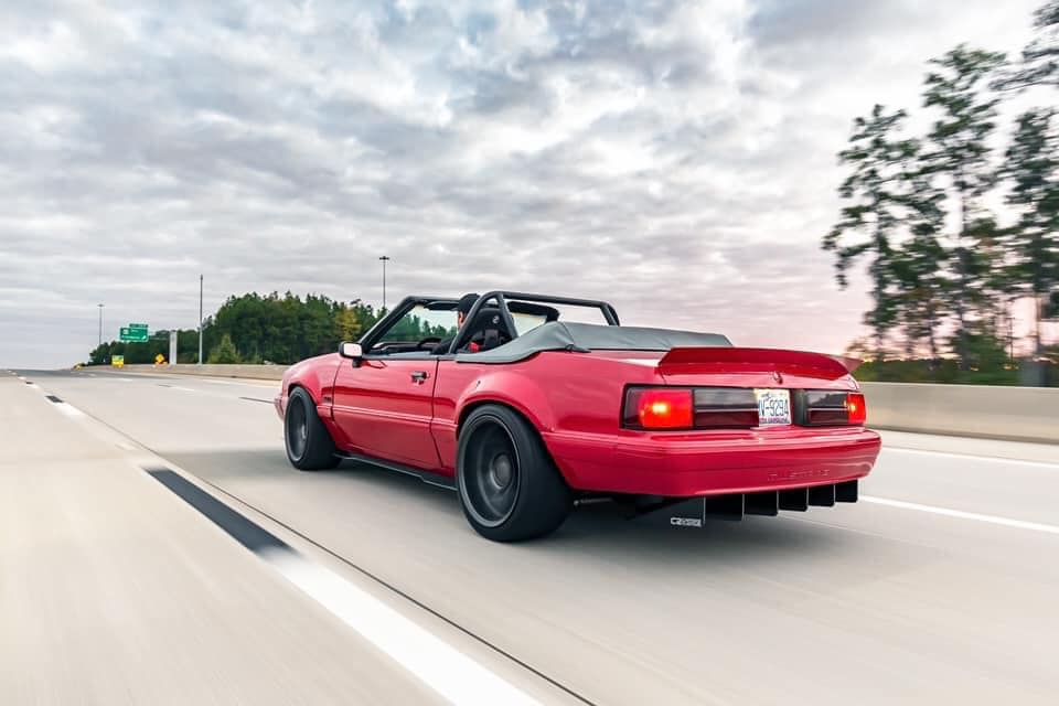 79-93 Mustang Coupe/Convertible Ducktail Spoiler (Welded Version)