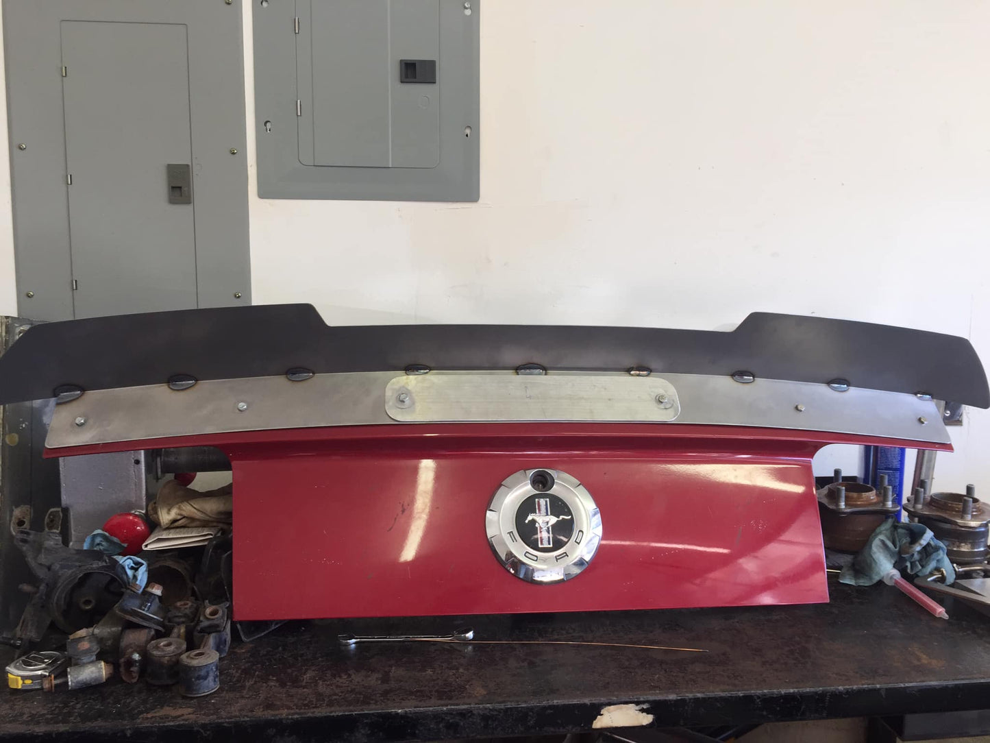 2005-2009 S197 Mustang Rear Ducktail Spoiler (Welded Version)