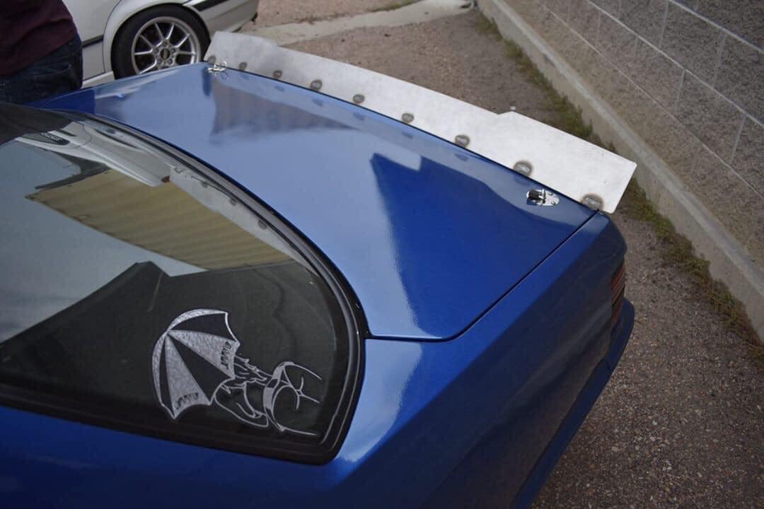 79-93 Mustang Coupe/Convertible Center Cut Ducktail Spoiler (Welded Version)