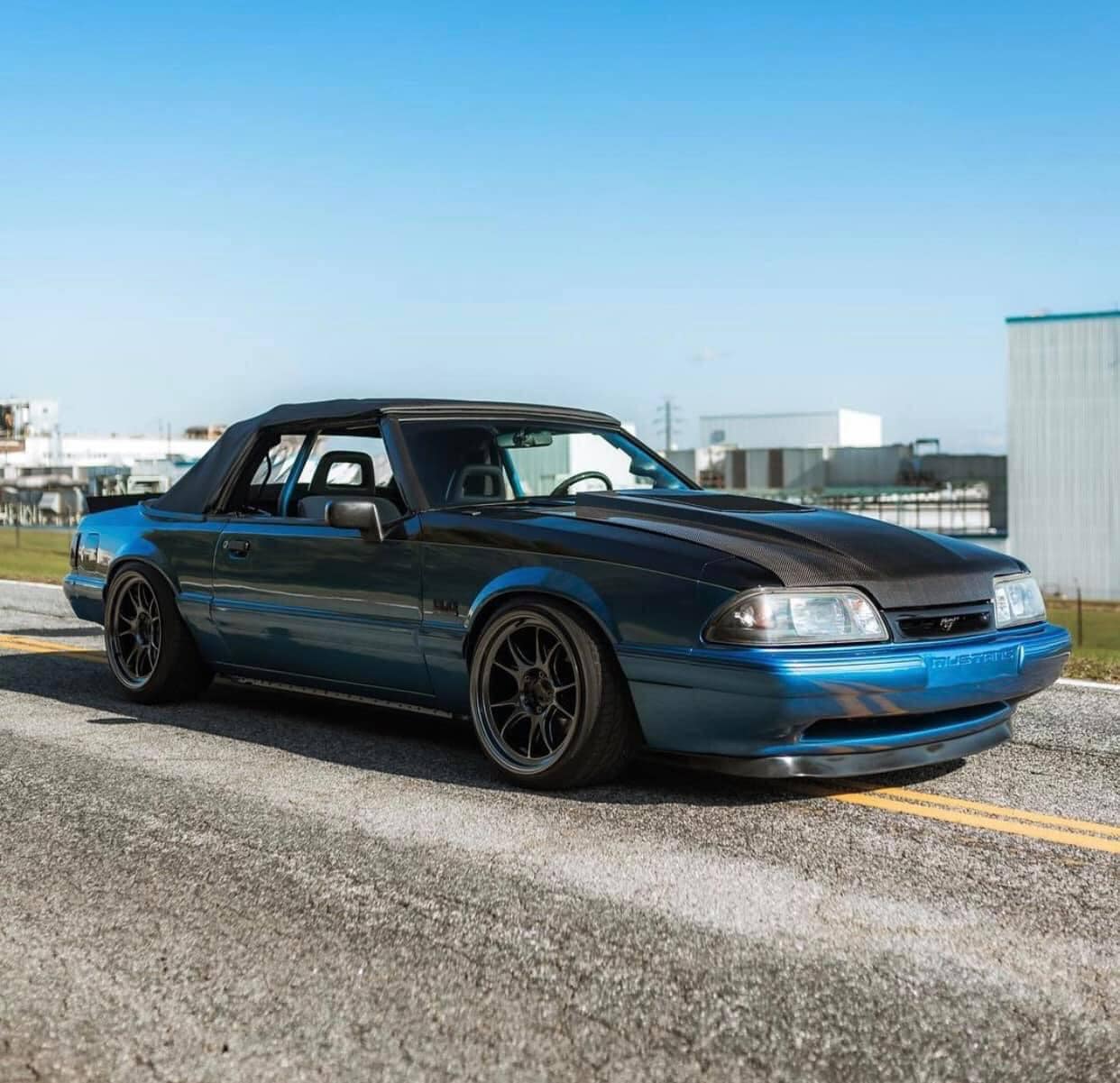 79-93 Mustang Coupe/Convertible Ducktail Spoiler (Welded Version)