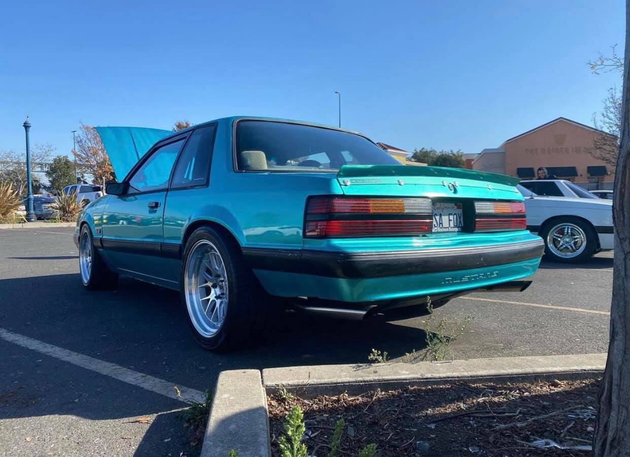 79-93 Mustang Coupe/Convertible Ducktail Spoiler (Welded Version)