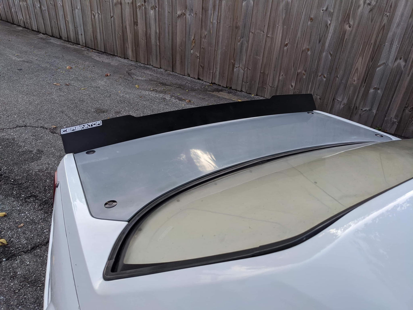 79-93 Mustang Coupe/Convertible Center Cut Ducktail Spoiler (Beadless Version)