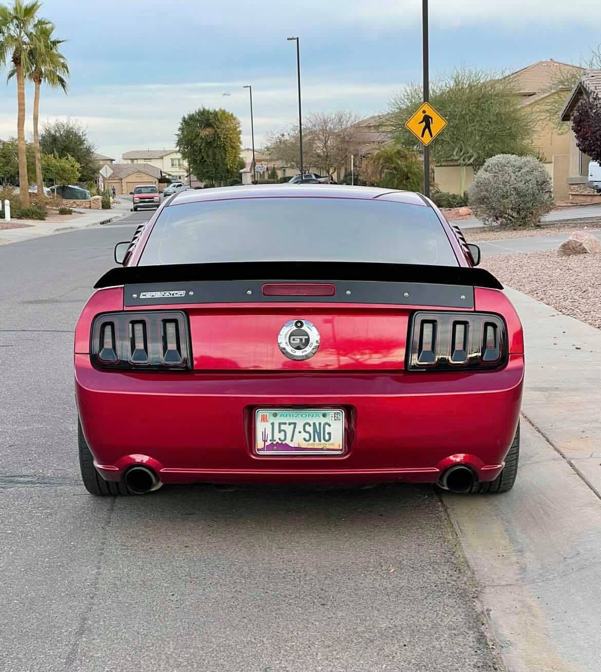 2005-2009 S197 Mustang Rear Ducktail Spoiler (Beadless Version)