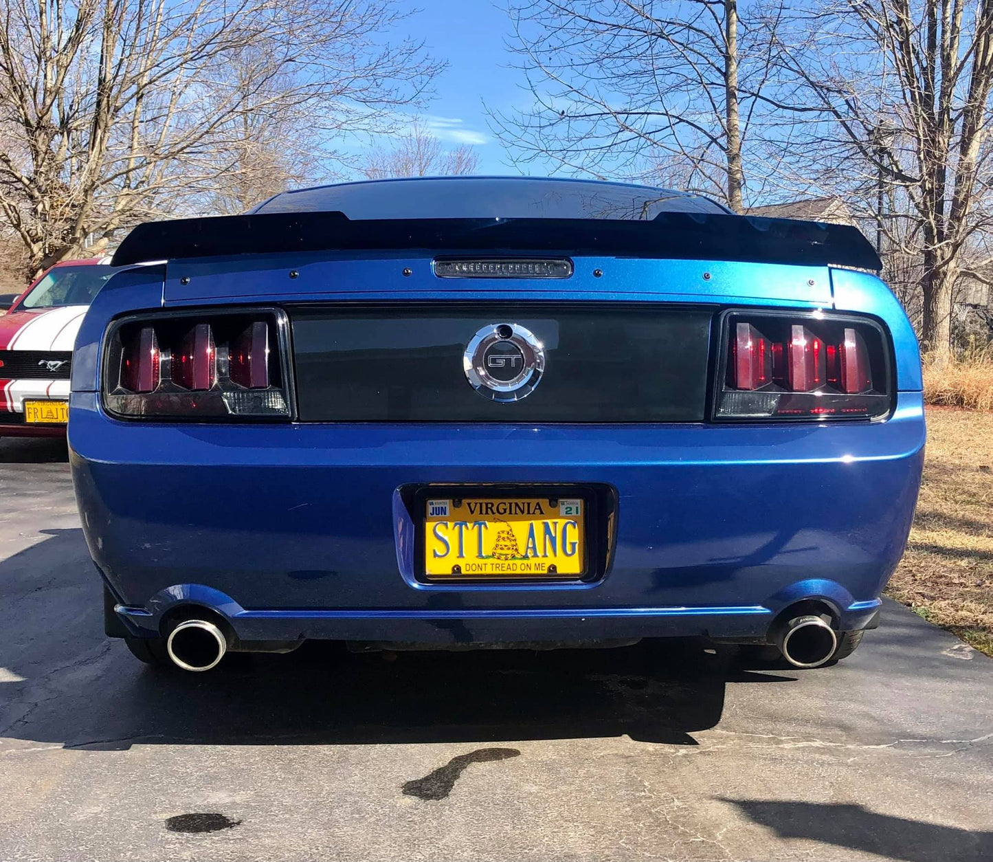 2005-2009 S197 Mustang Rear Ducktail Spoiler (Welded Version)