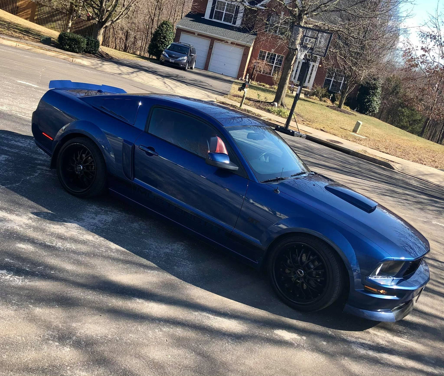 2005-2009 S197 Mustang Rear Ducktail Spoiler (Welded Version)