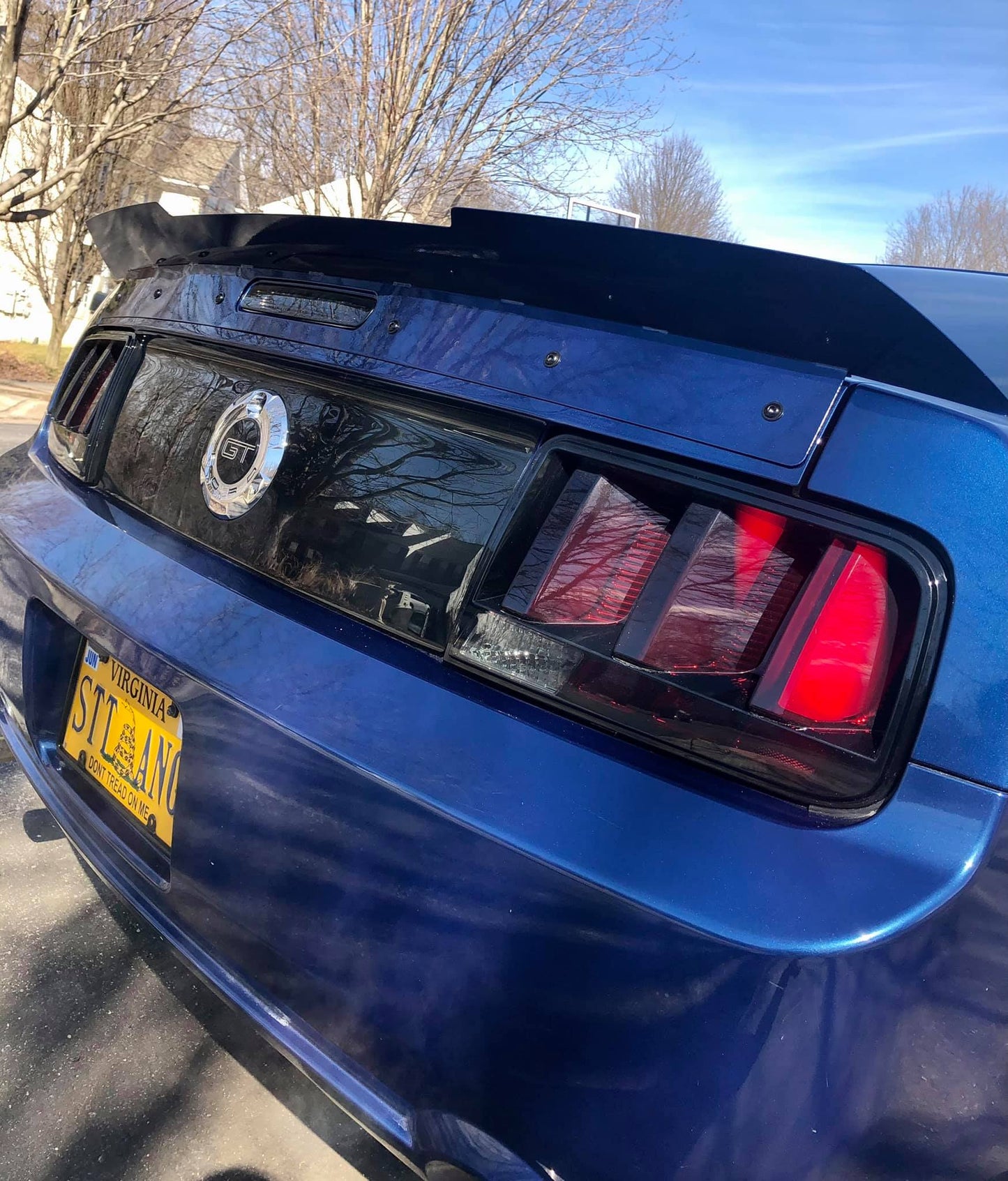 2005-2009 S197 Mustang Rear Ducktail Spoiler (Welded Version)