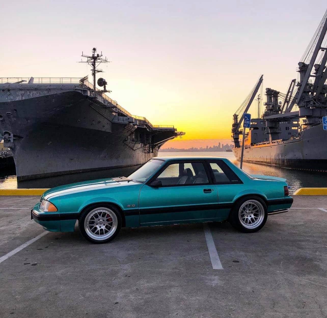 79-93 Mustang Coupe/Convertible Ducktail Spoiler (Welded Version)