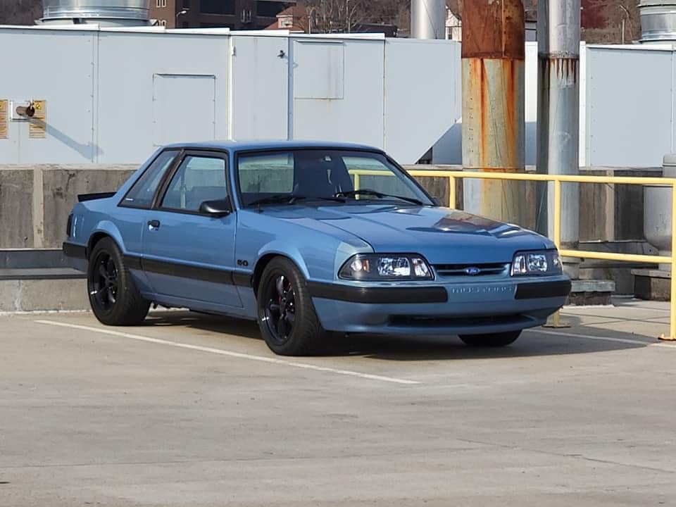 79-93 Mustang Coupe/Convertible Ducktail Spoiler (Welded Version)