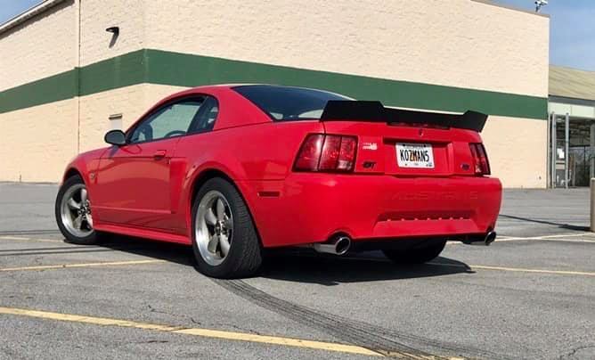 1999-2004 Mustang Ducktail Spoiler (Welded Version)