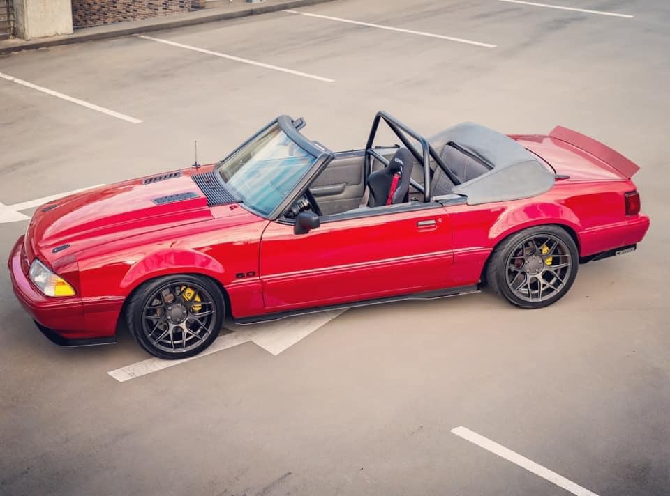 79-93 Mustang Coupe/Convertible Ducktail Spoiler (Welded Version)