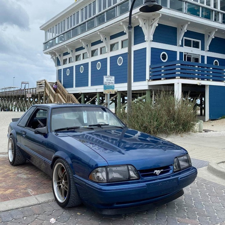 79-93 Mustang Coupe/Convertible Ducktail Spoiler (Beadless Version)