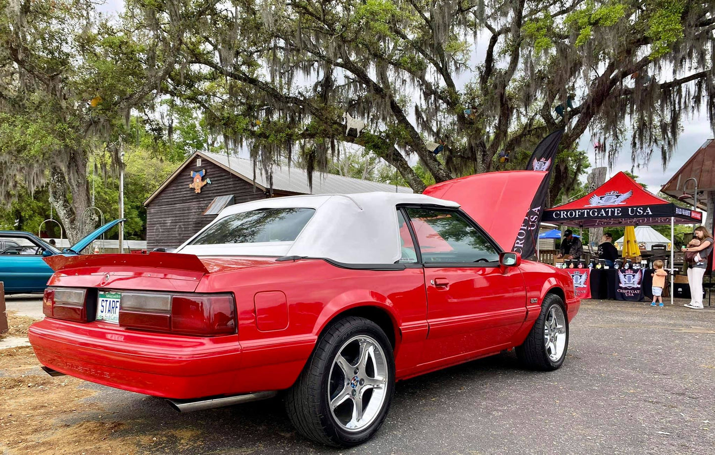 79-93 Mustang Coupe/Convertible Center Cut Ducktail Spoiler (Beadless Version)