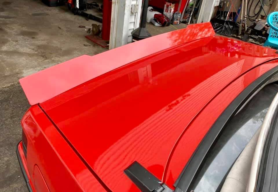 79-93 Mustang Coupe/Convertible Center Cut Ducktail Spoiler (Beadless Version)