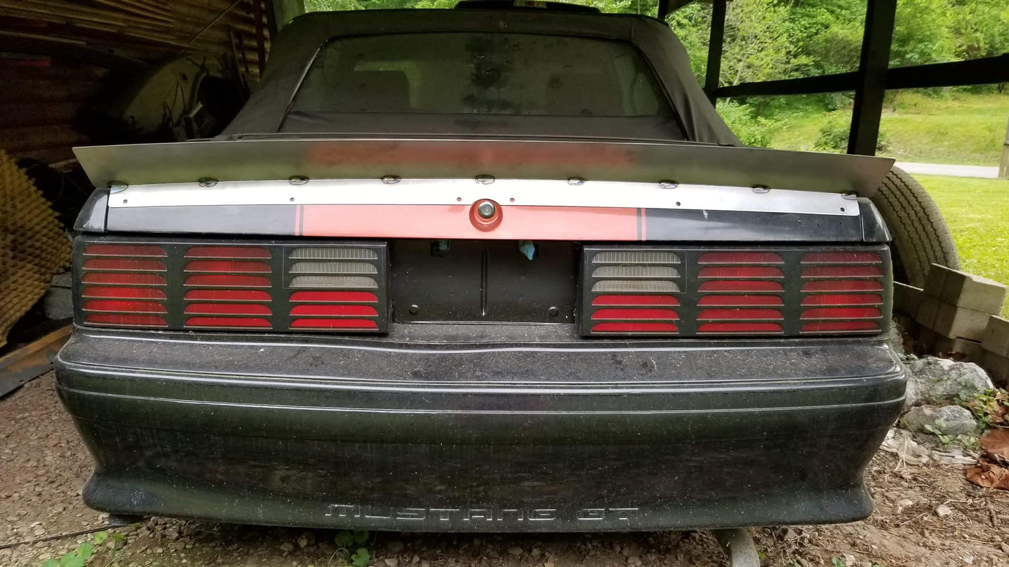 79-93 Mustang Coupe/Convertible Ducktail Spoiler (Welded Version)
