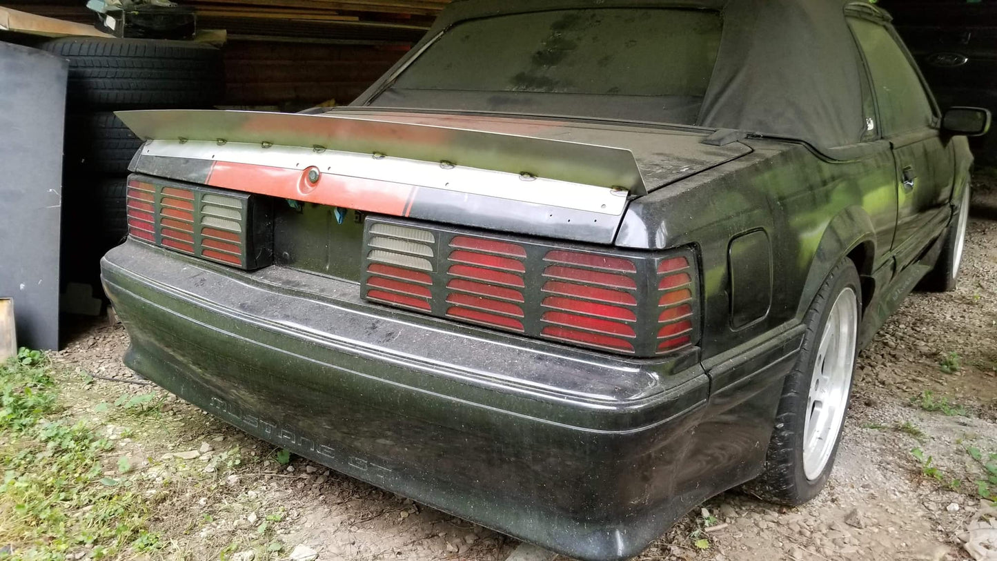 79-93 Mustang Coupe/Convertible Ducktail Spoiler (Welded Version)