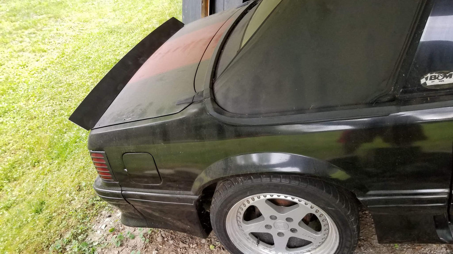 79-93 Mustang Coupe/Convertible Ducktail Spoiler (Welded Version)